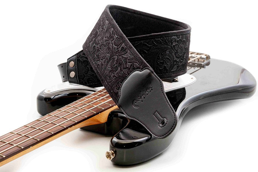 Right On Straps | Sandokan 80 Strap - Black - VEGAN LEATHER