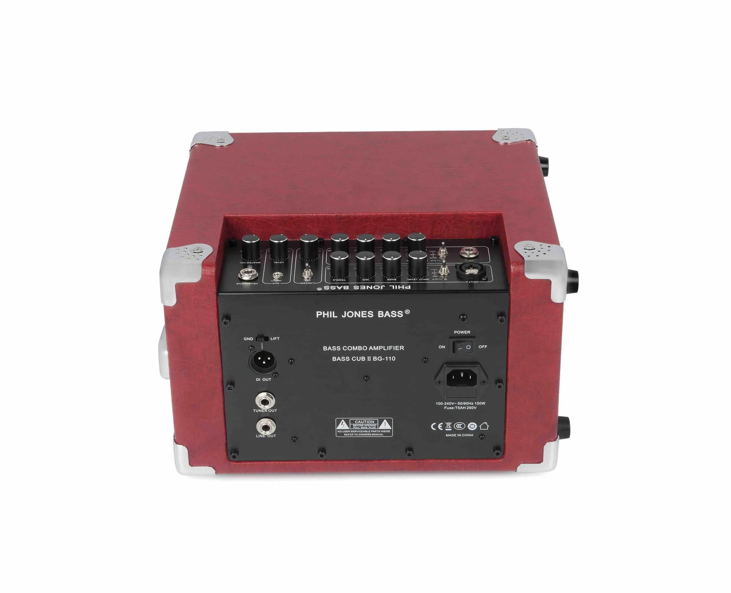 Phil Jones Bass BG-110 CUB II 110w 2x5" Micro Bass Amplifier Combo | Red
