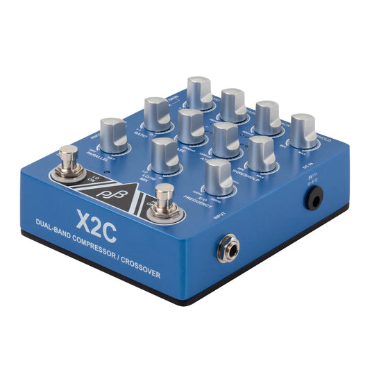 Phil Jones Bass X2C Dual Band Compressor Effects Pedal