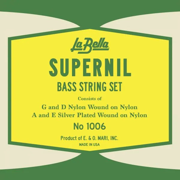 La Bella 1006 Supernil Double Bass String Set