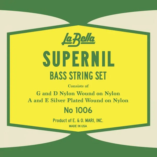 La Bella 1006 Supernil Double Bass String Set