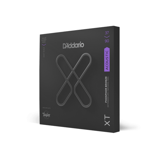 D'Addario XTB3790GS Custom Light Taylor GS Mini Coated Acoustic Bass Strings