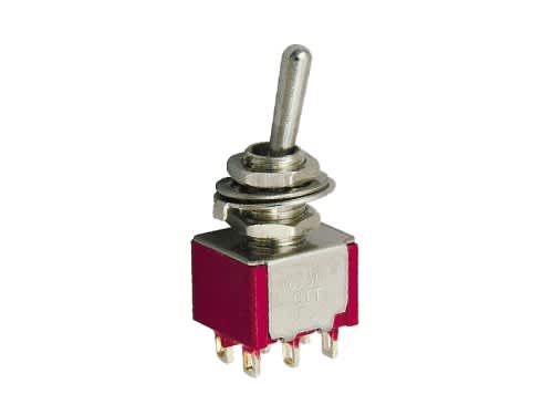 Dimarzio Pro Parts Ep1107 Dpdt Mini Switch - 3 Position | On/Off/On