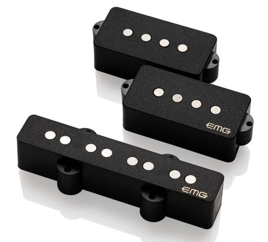 EMG Geezer Butler PJ Set Bass Pickup Set | Black