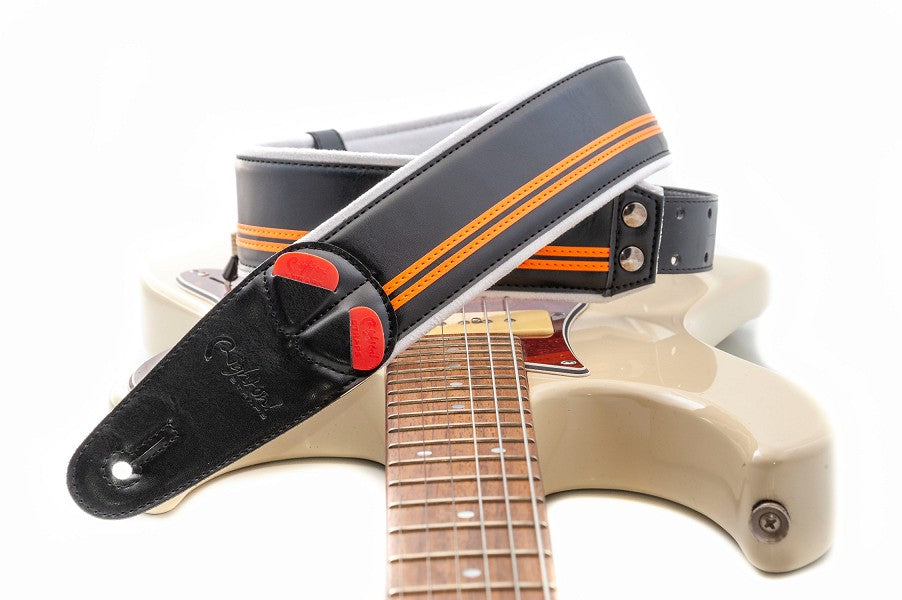 Right On Straps | Race-60 H.D Guitar Strap - VEGAN LEATHER