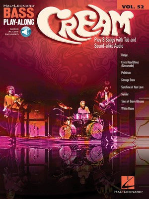 Cream - Bass Play-Along Vol.52