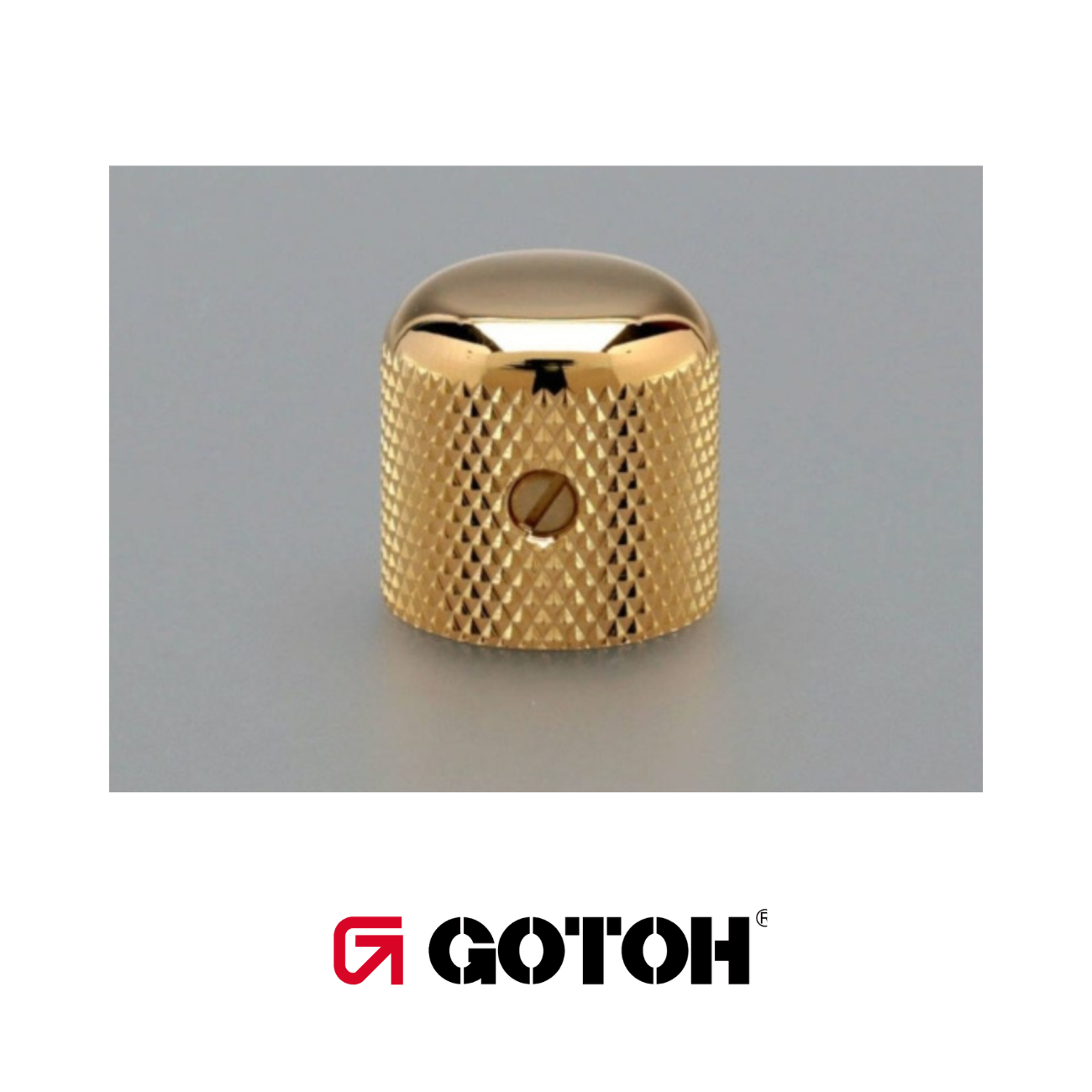 Gotoh VK1-18 Dome Knob | Gold