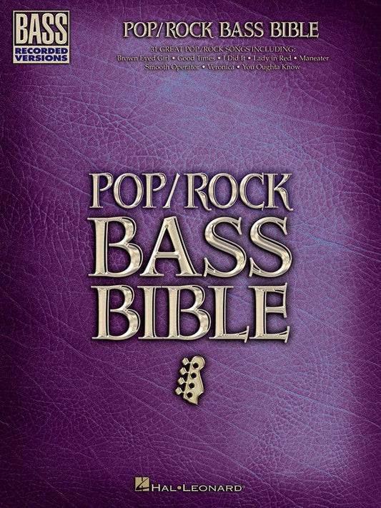 Pop/Rock Bass Bible Tab Recorded Versions