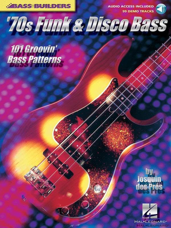 70S Funk & Disco Bass Bk/Cd