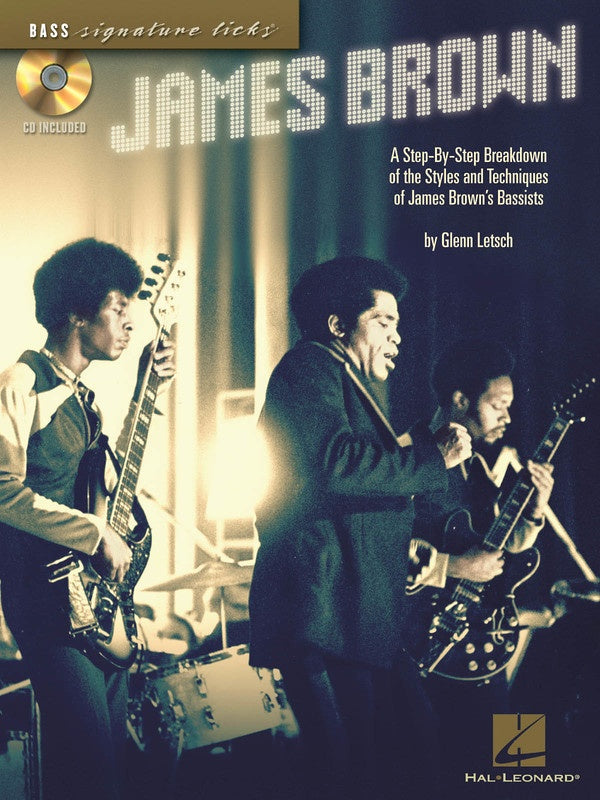 James Brown Bass Signature Licks Bk/Cd