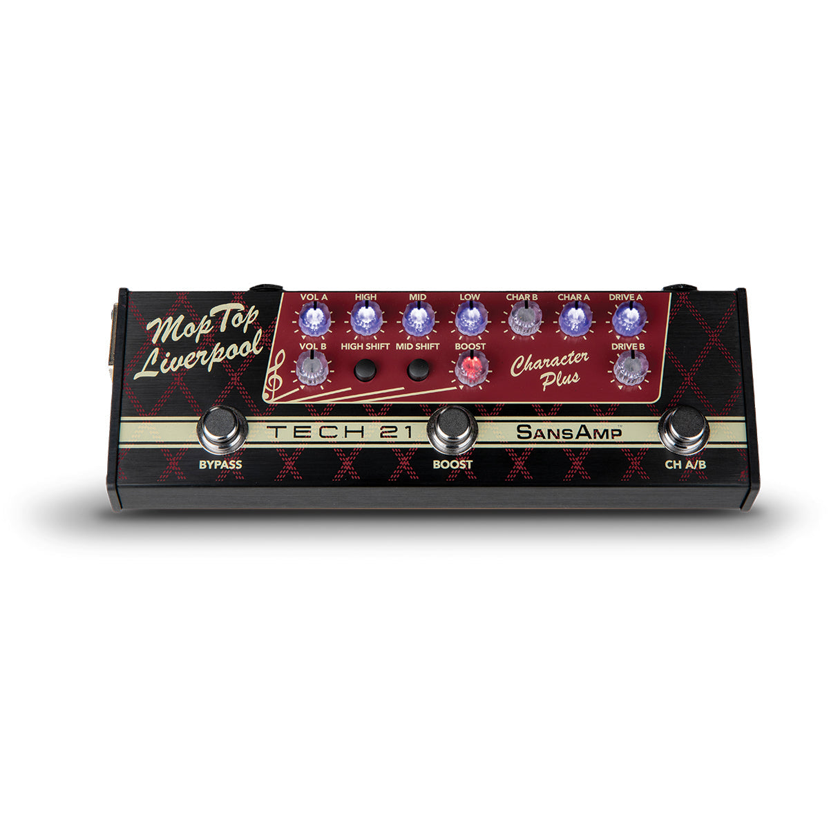 Tech 21 Sansamp Character Plus Series Mop Top Liverpool Pedal
