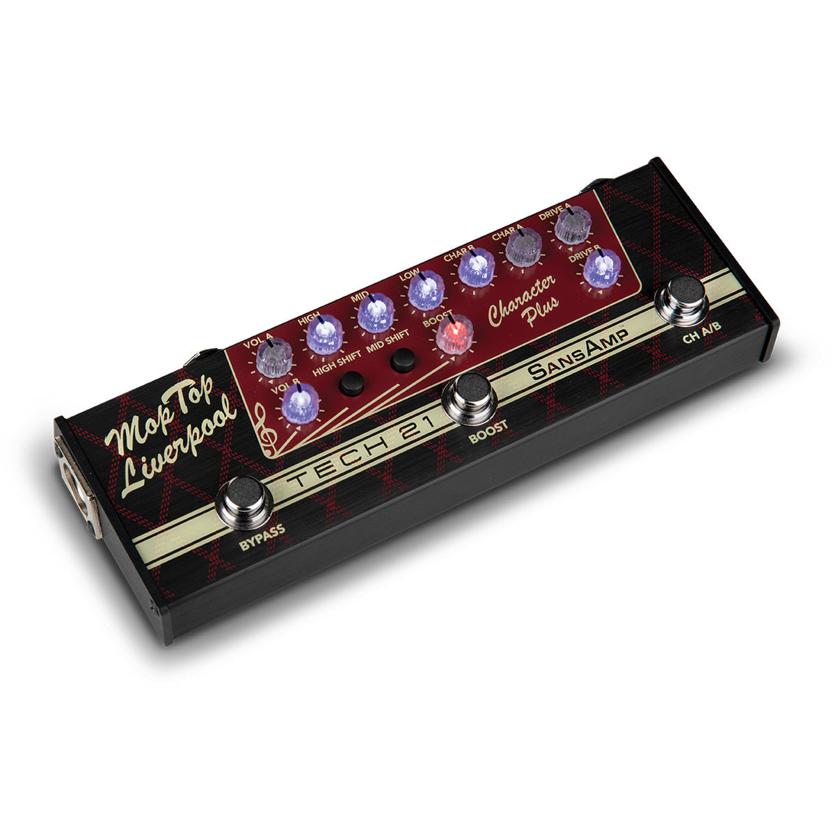 Tech 21 Sansamp Character Plus Series Mop Top Liverpool Pedal
