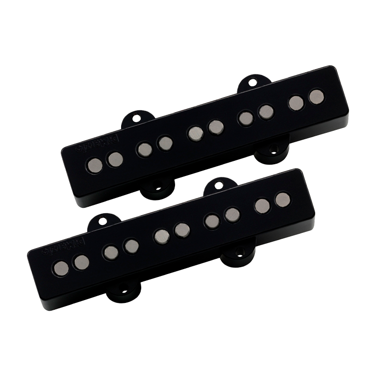 DiMarzio Area J 5 Bass Pickup Set DP552B Black Finish