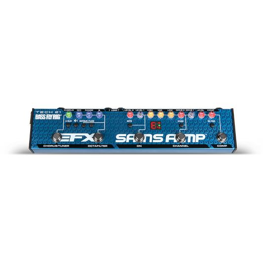 Tech 21 Sansamp FRBASSV2 Bass FlyRig Version 2