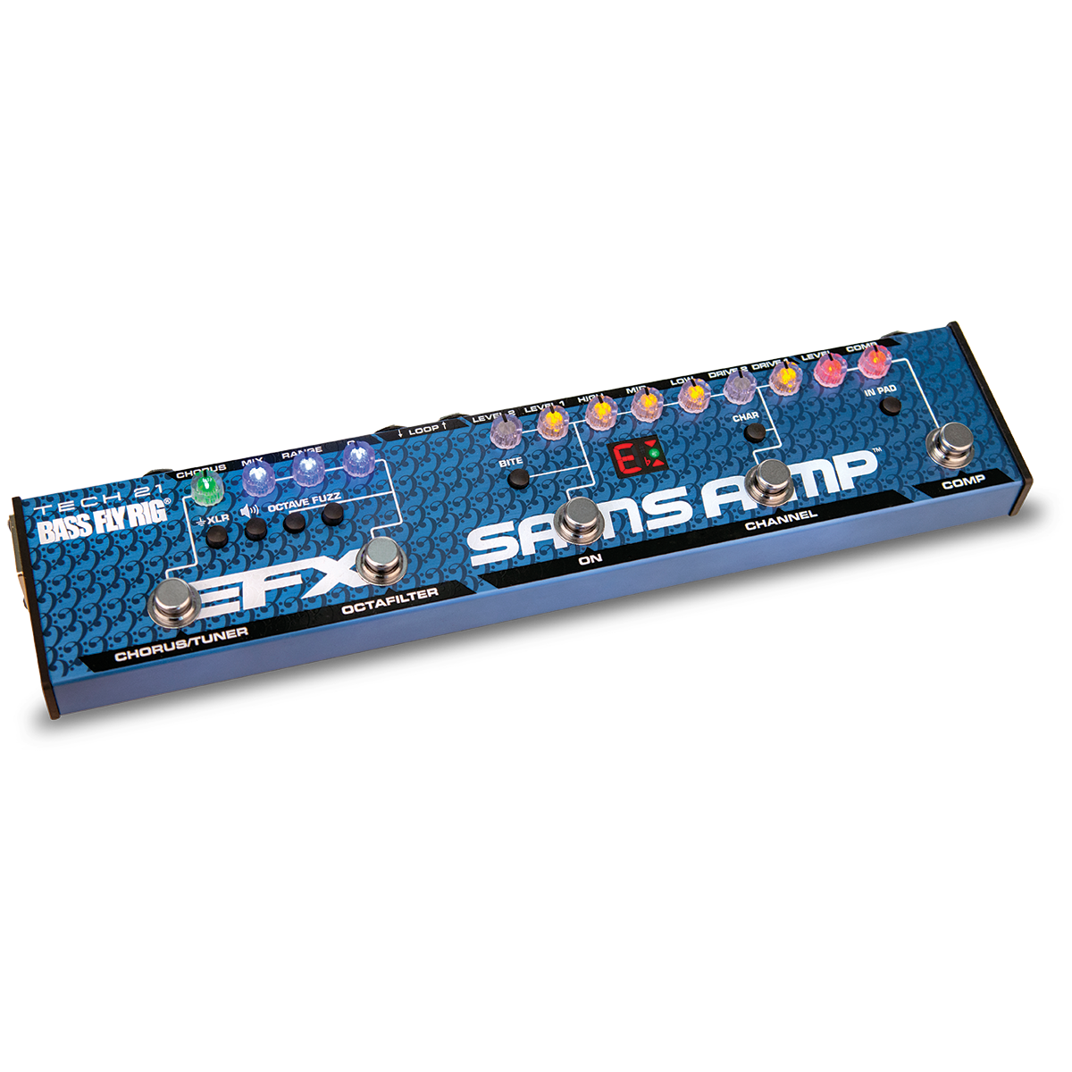 Tech 21 Sansamp FRBASSV2 Bass FlyRig Version 2