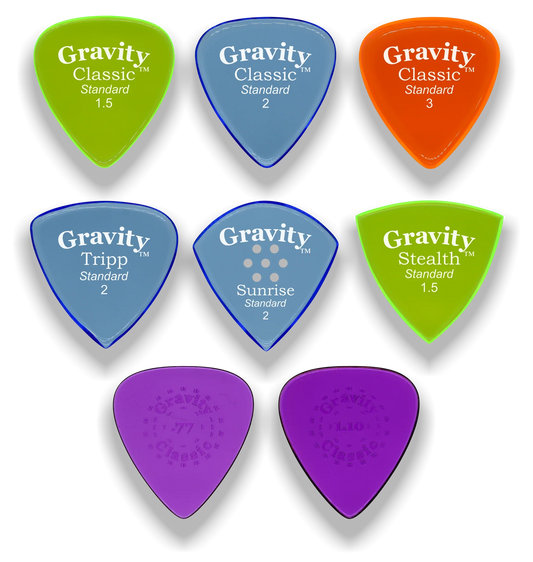 Gravity Picks Variety Pack | 8-Pack