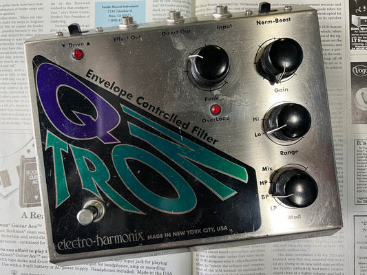 Electro-Harmonix Q-Tron Envelope Controlled Filter Pedal