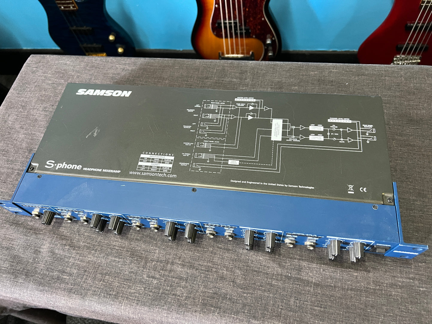 Samson S Headphone Amp/Mixer