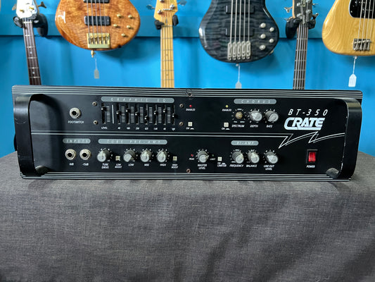 Crate BT-350 "ThunderBass" 350W Rackmount Bass Amp Head