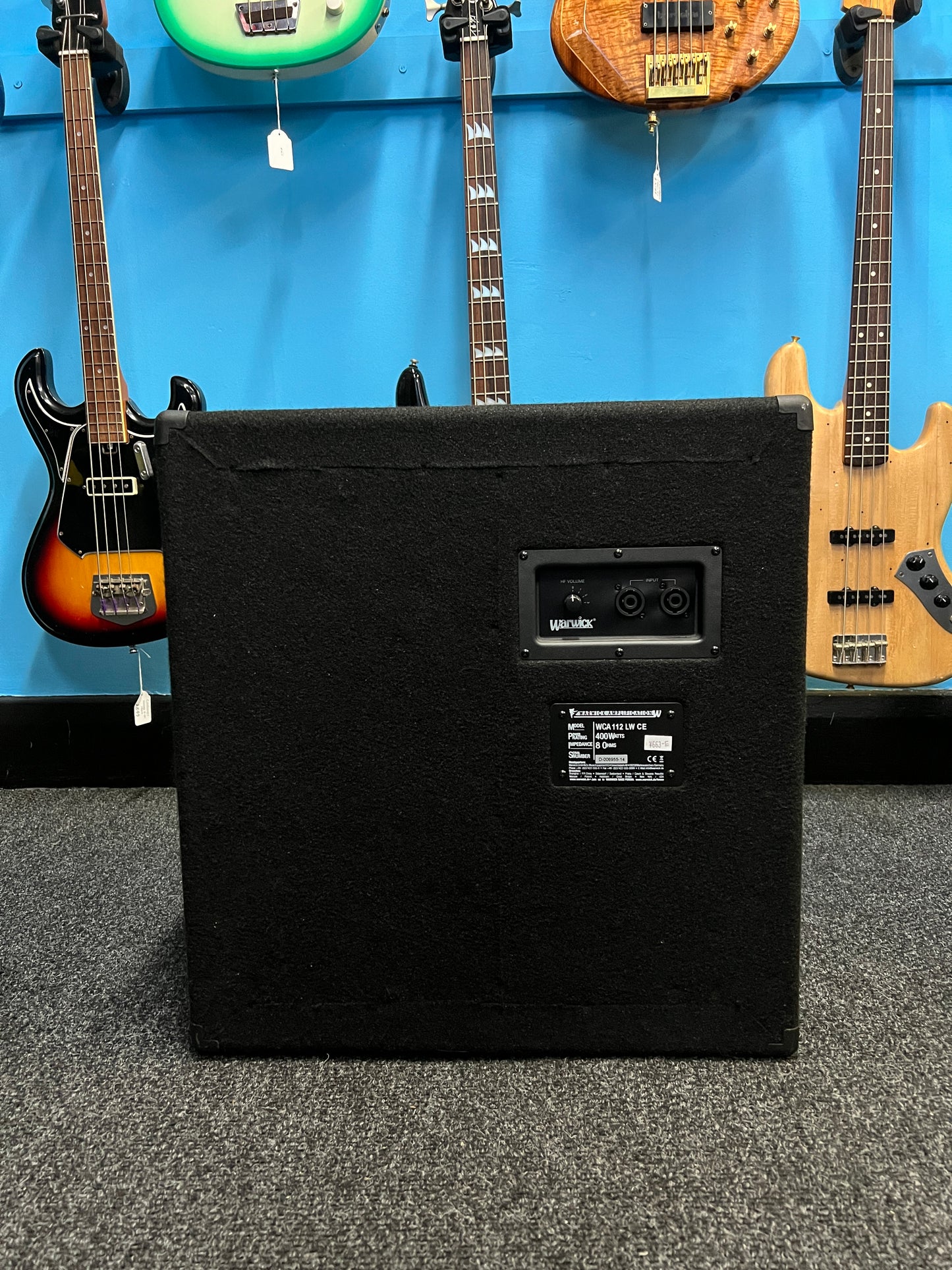 Warwick 1x12 Light Weight Bass Cab 8ohm 400w