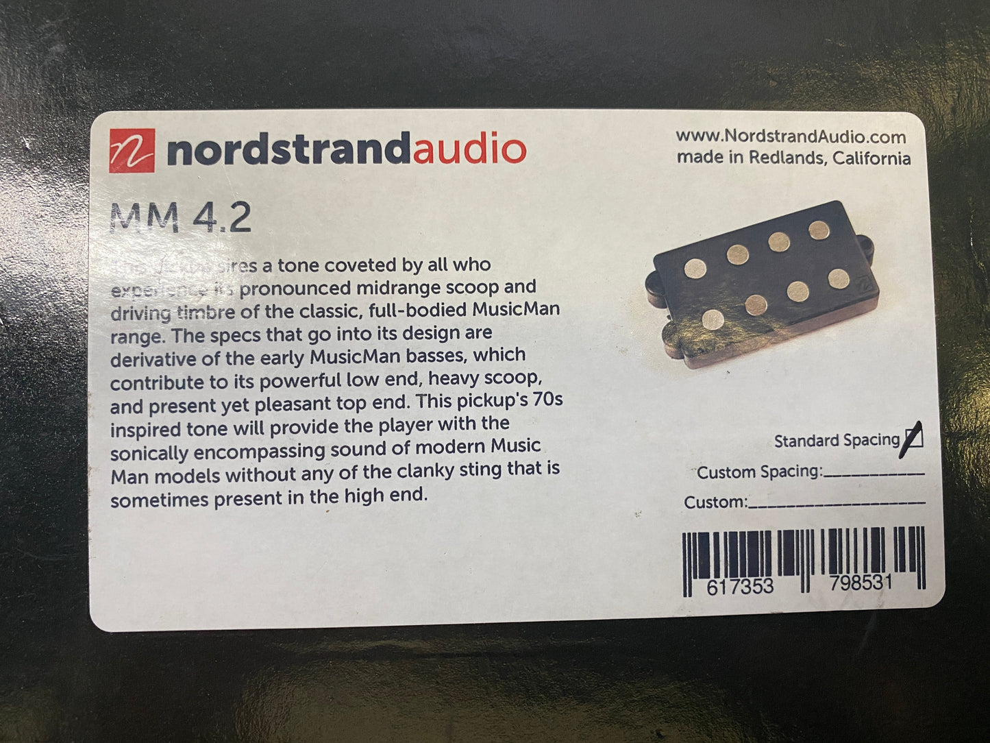 Nordstrand MM 4.3 Pickup