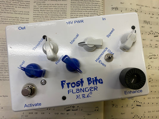 HBE Frost Bite Flanger Pedal | 18v