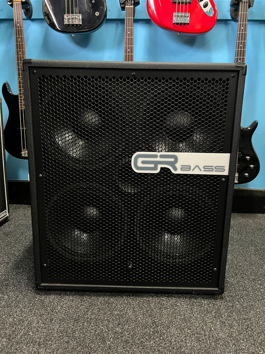 GR Bass 410+ Bass Speaker Cabinet 800w 4Ω | Made in Italy