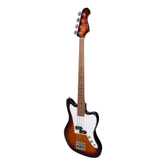 J&D Luthiers JM-Style Electric Bass Guitar | 4-String | Tobacco Sunburst