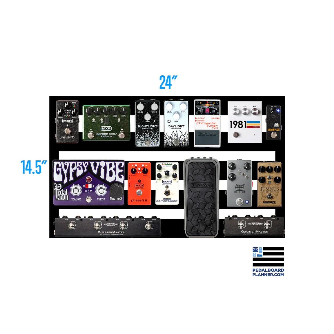 Pedaltrain PT-N24-TC Novo 24 | Tour Case
