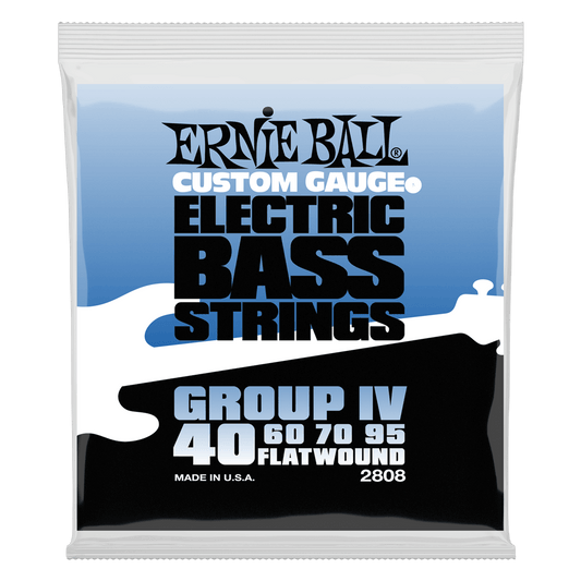 Ernie Ball P02808 Flatwound Group IV Electric Bass Strings 40-95 Gauge