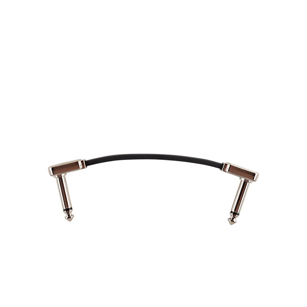 Ernie Ball 3" Single Flat Ribbon Patch Cable - Black