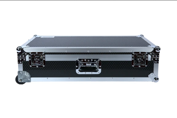 Pedaltrain PT-JMAX-TCW JR MAX | Wheeled Tour Case | Black Honeycomb Finish