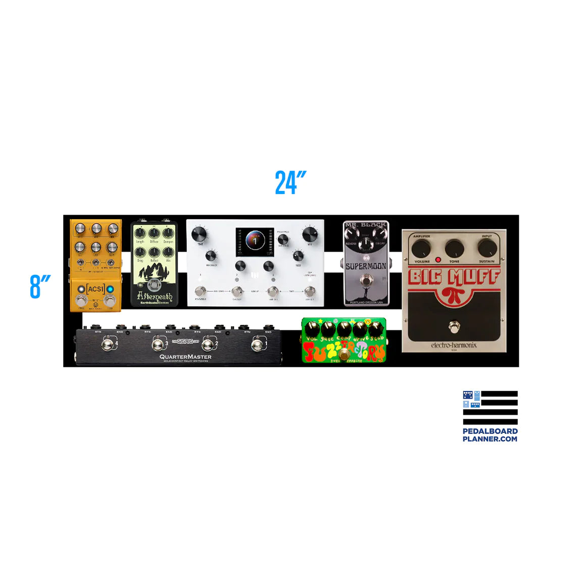 Pedaltrain PT-M24-HC Metro 24 | Hard Case