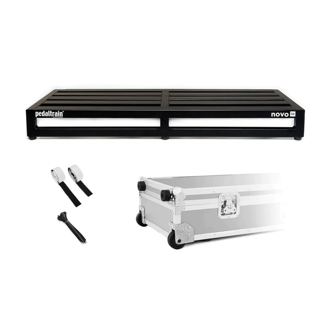 Pedaltrain PT-N32-TCW Novo 32 | Tour Case with Wheels