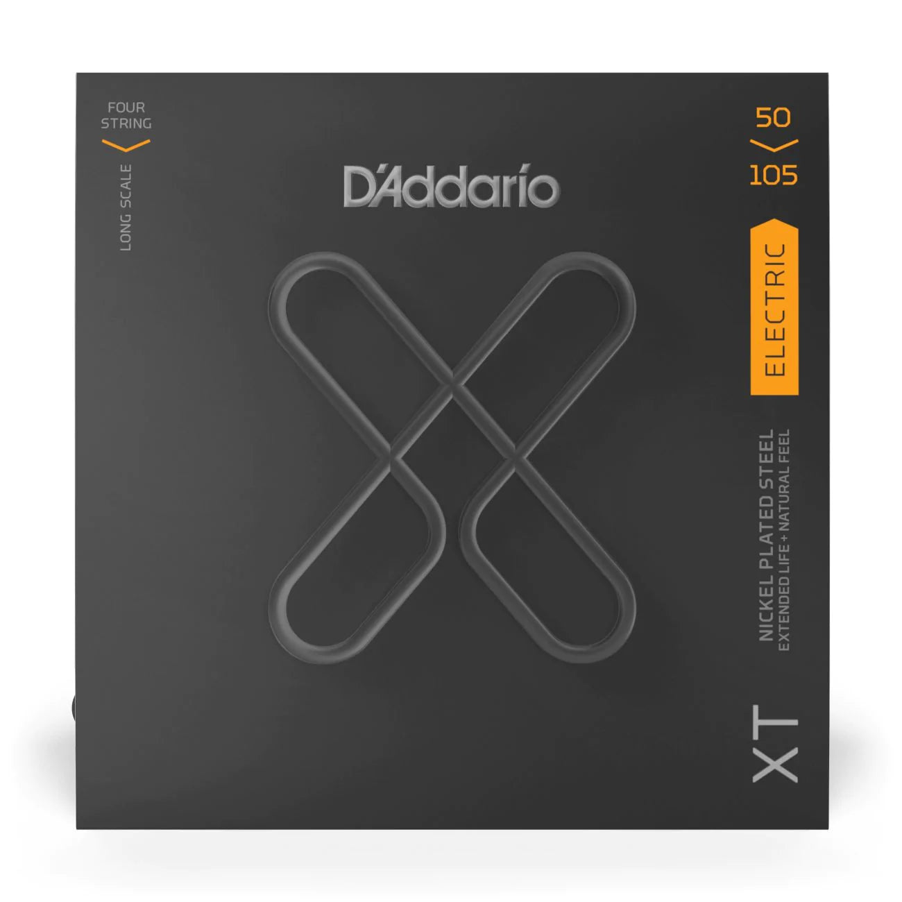 D'Addario XTB50105 | XT Nickel Plated Bass Strings 50-105 Gauge | Medium