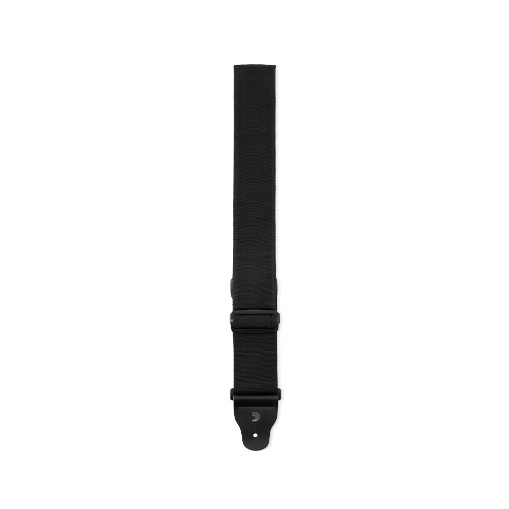 D'Addario 3" Bass Guitar Strap w/ Internal Pad | Black