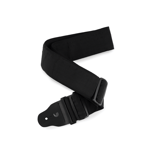 D'Addario 3" Bass Guitar Strap w/ Internal Pad | Black