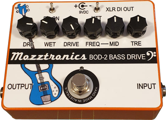 Mozztronics | BOD-2 Bass Overdrive Pedal