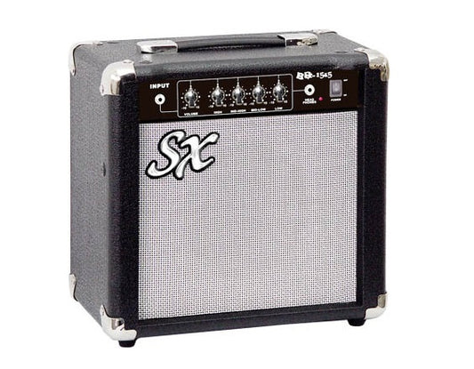 SX ABA1565 15w Bass Practice Ampliofier | Black