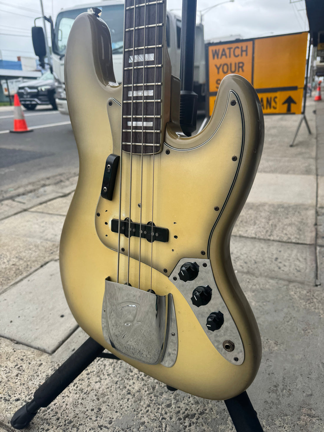 78' Fender Antigua Jazz Bass