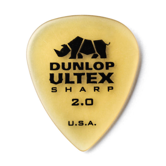 Dunlop Ultex® Sharp Pick 2.0mm x 10