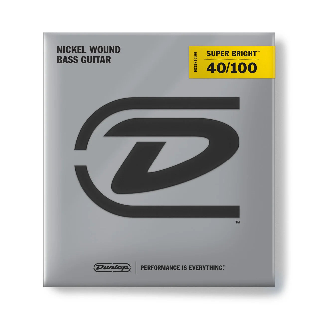 Dunlop DBSBN40100 Super Bright Nickel Wound Bass Strings 40-100 Gauge