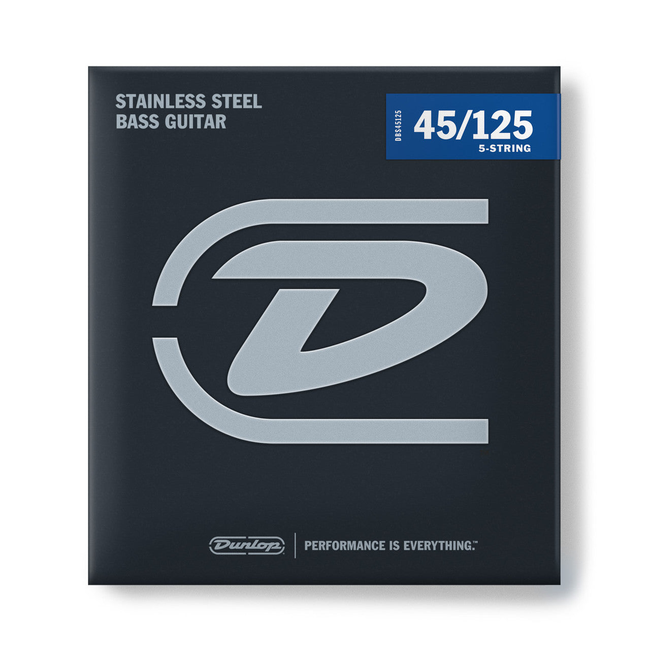 Dunlop DBS45125 Stainless Steel Roundwound Bass Strings 45-125 Gauge | 5-String