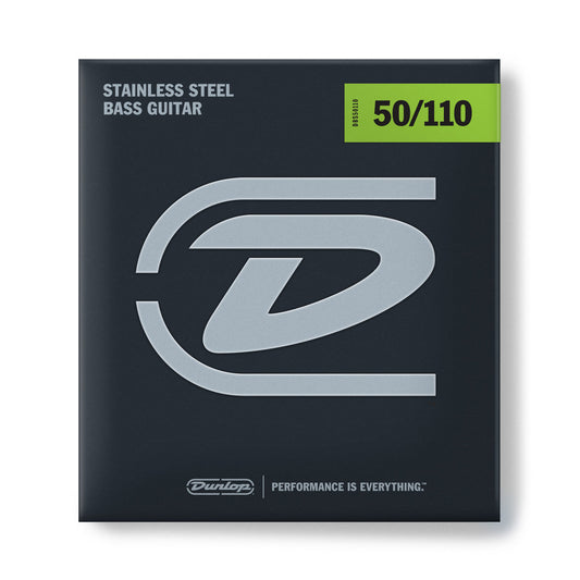 Dunlop DBS50110 Stainless Steel Roundwound Bass Strings 50-110 Gauge