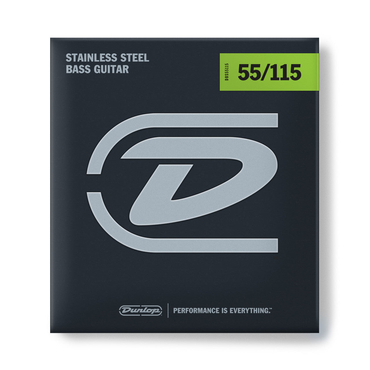 Dunlop DBS55115 Stainless Steel Roundwound Bass Strings 55-115 Gauge