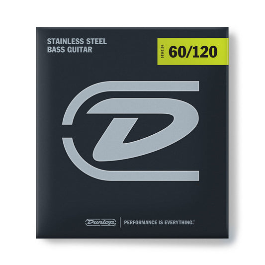 Dunlop DBS60120 Stainless Steel Roundwound Bass Strings 60-120 Gauge