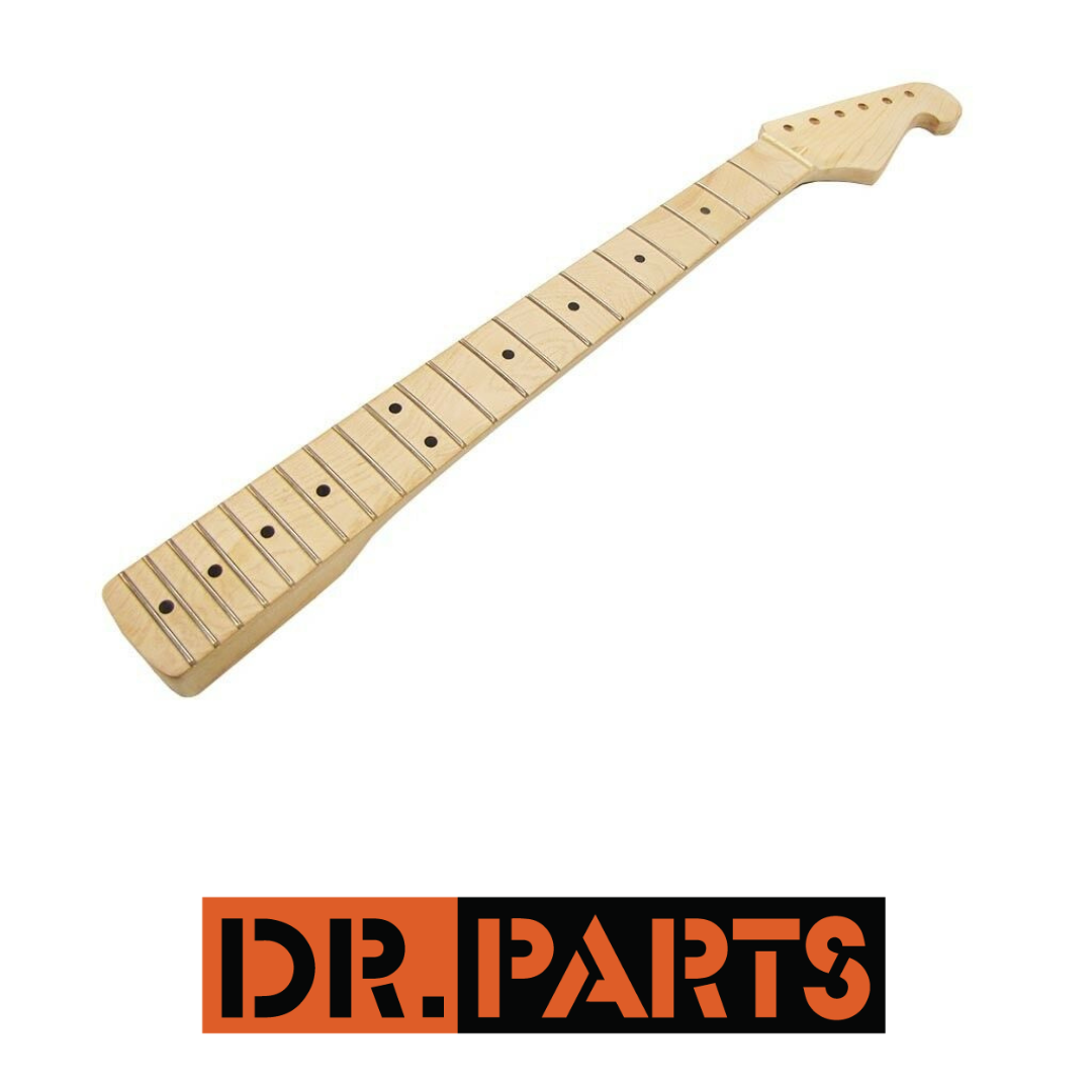 DR. PARTS ZN204 Electric Guitar Strat Style Replacement Neck | Maple