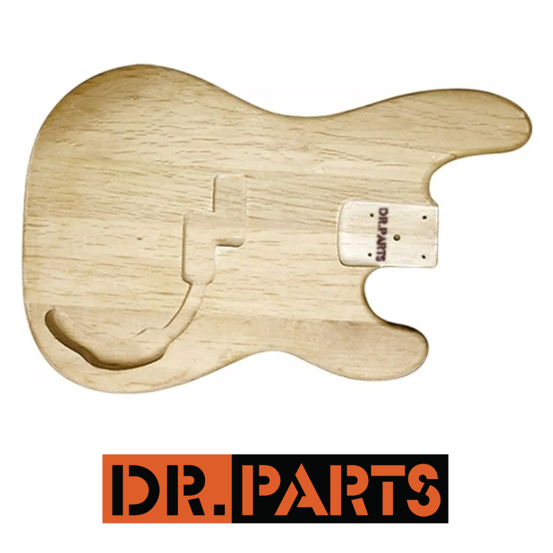 DR. PARTS ZB502 Bass Body P Style | Basswood