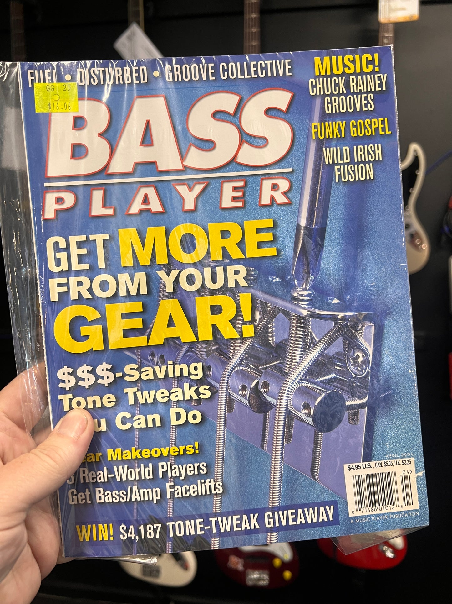 Bass Player Magazine April 2001
