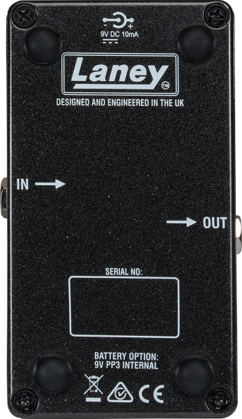 Laney Black Country Customs - BBC-MONOLITH Boutique Distortion pedal
